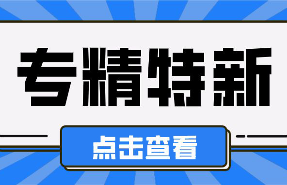 深圳專(zhuān)精特新中小企業(yè)認(rèn)定